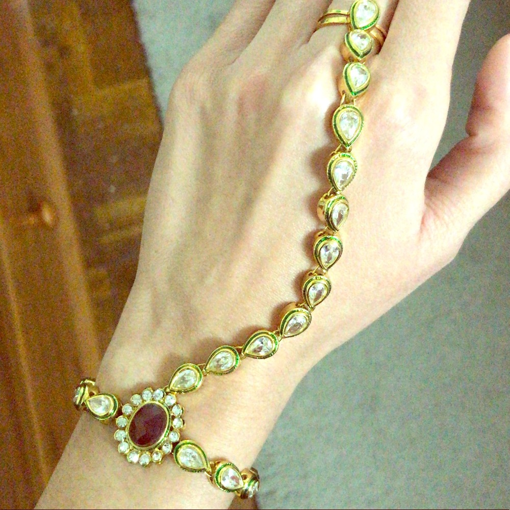 Ethnic Kundan Bracelet